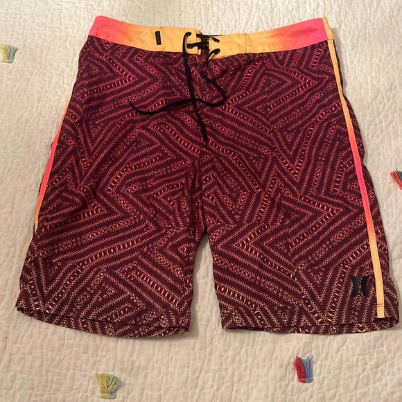 hurley swim board shorts men’s size 30 - Picture 1 of 8